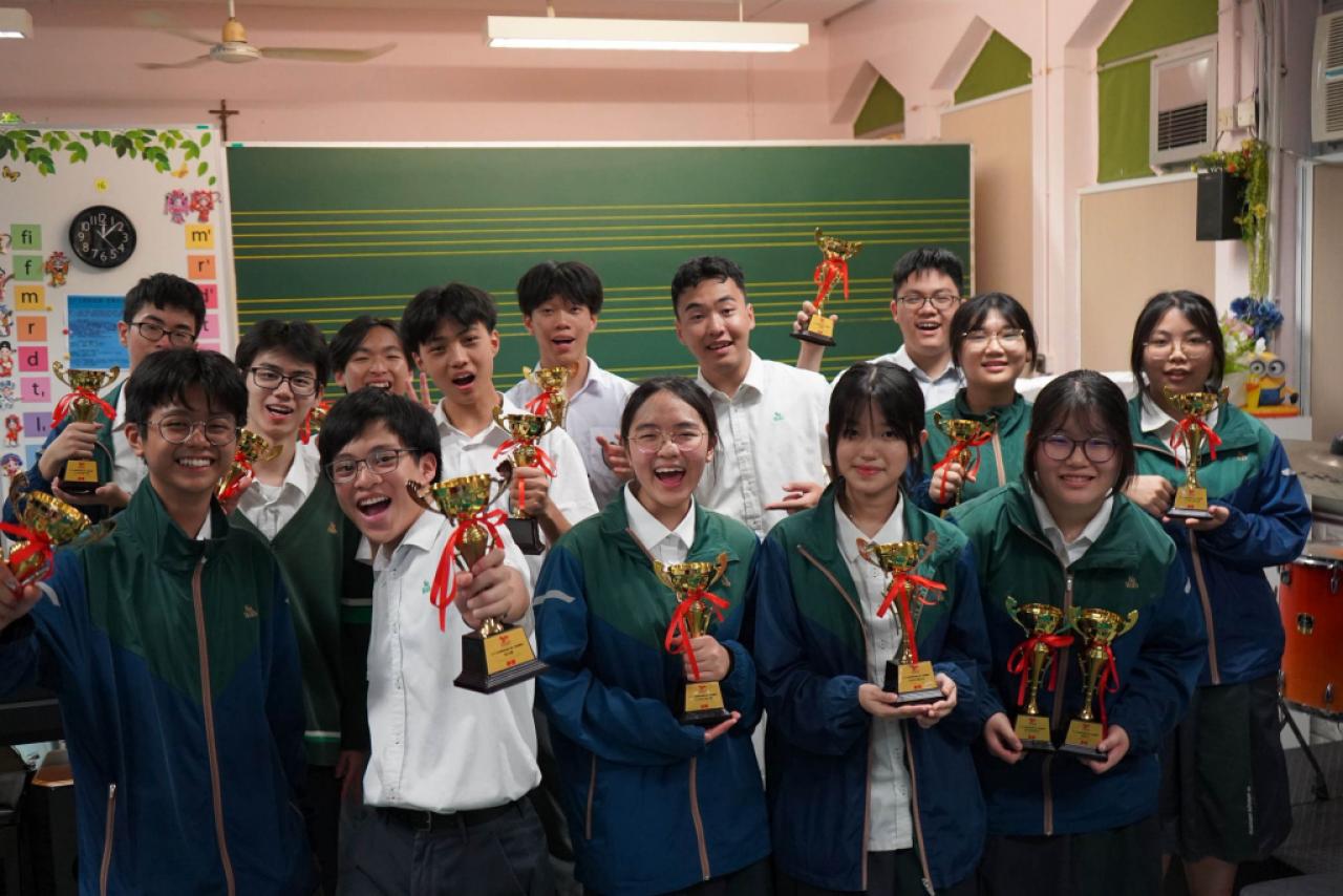 校外音樂比賽得獎者