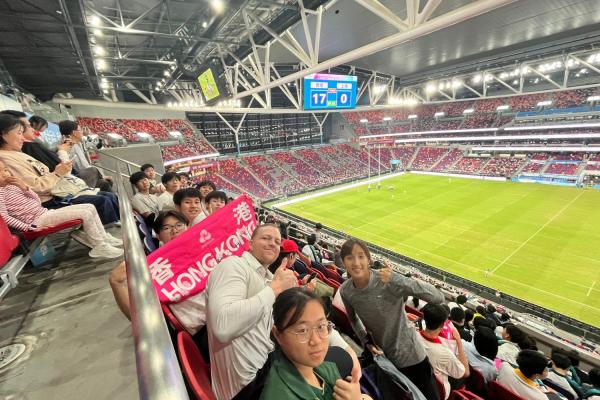 觀賞盛事(全運會欖球賽)